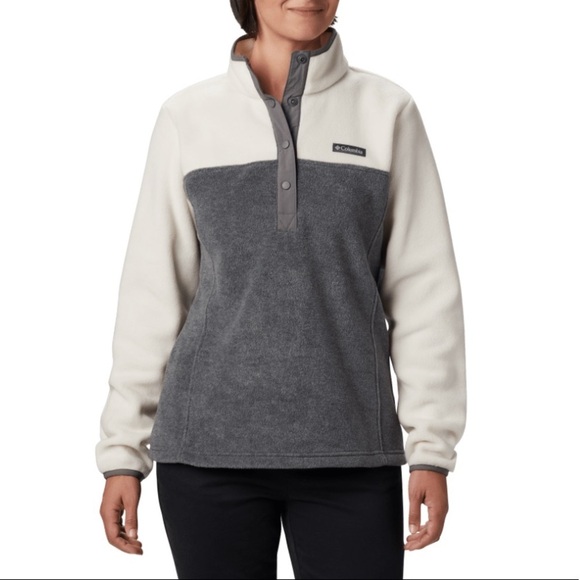 Columbia Benton Springs Half Snap Pullover Jacket Size L - Picture 1 of 8